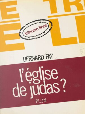 cover image of L'église de Judas ?